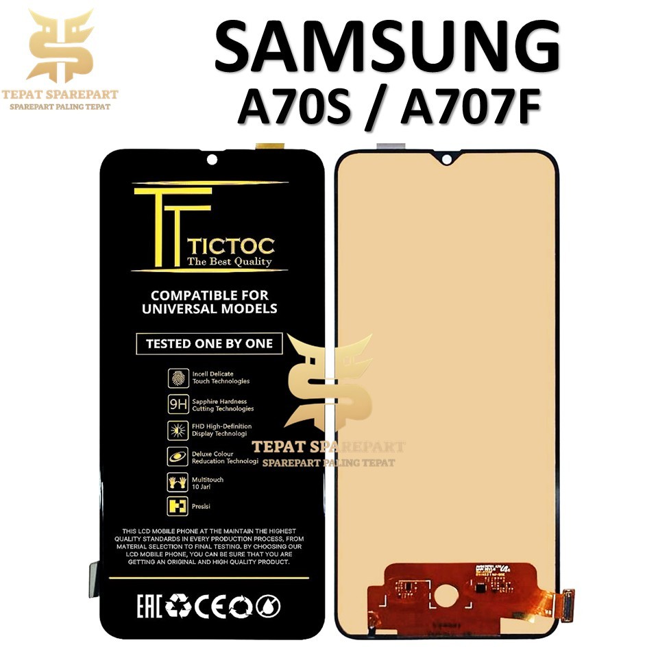 LCD TOUCHSCREEN SAMSUNG A70S / A707F COMPLETE FULL SET