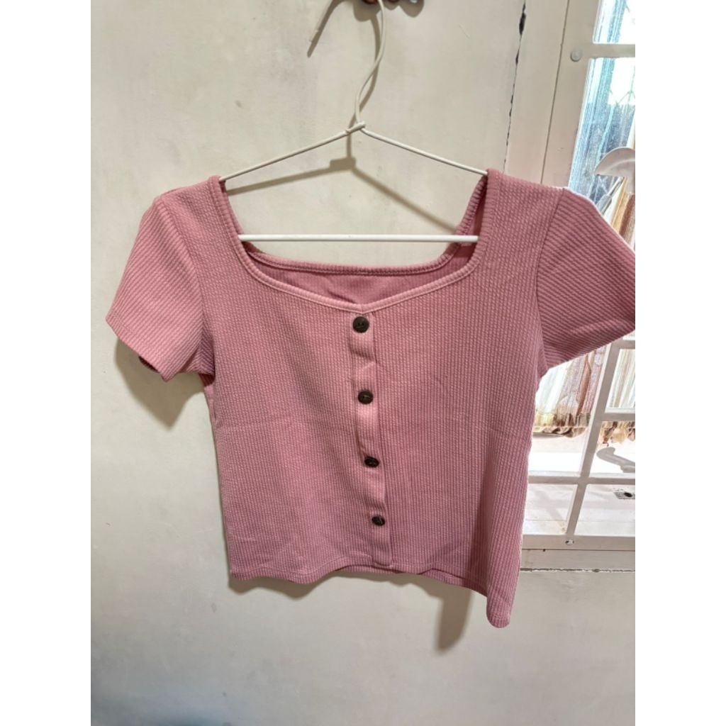 square neck top