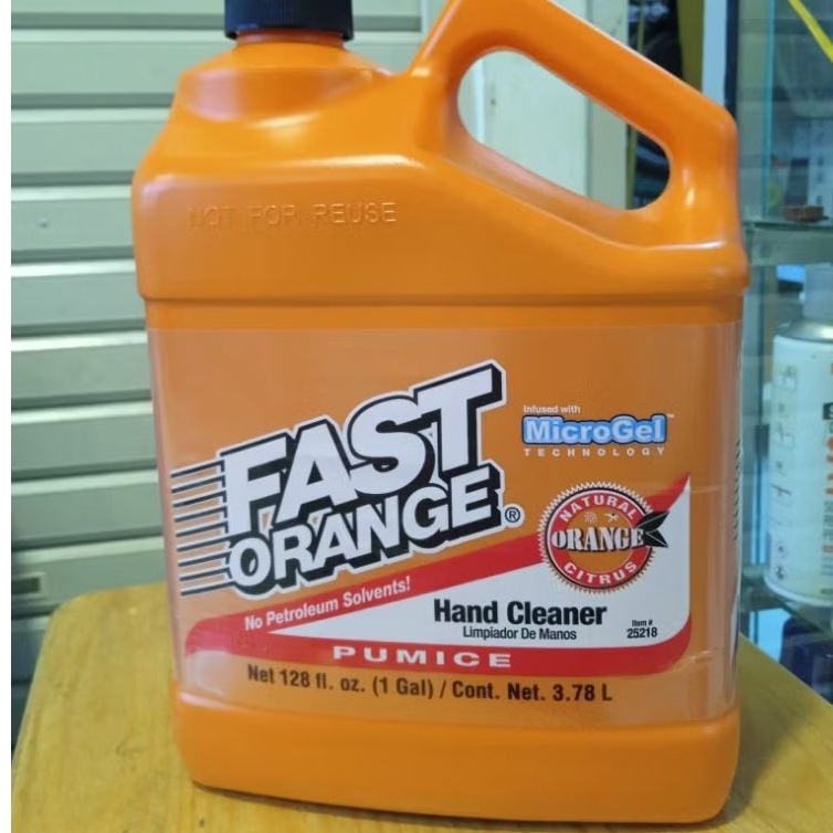 permatex fast orange  hand cleaner microgel