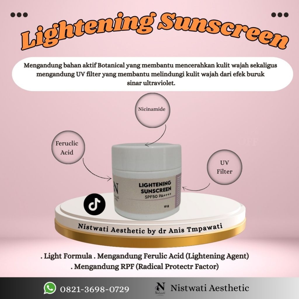 Lightening Sunscreen SPF 50 PA++++