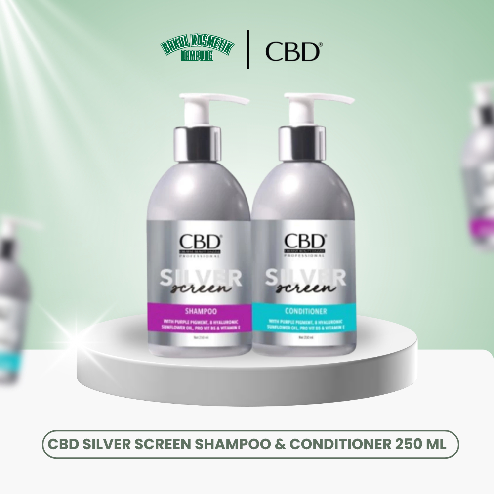 CBD Silver Screen Shampoo & Conditioner 250 ml