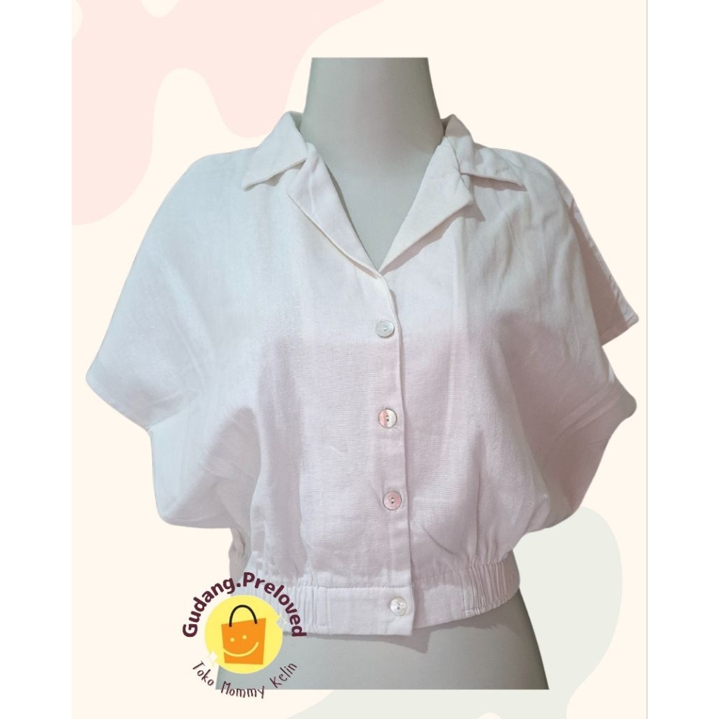 Blouse Crop Kivee - Preloved