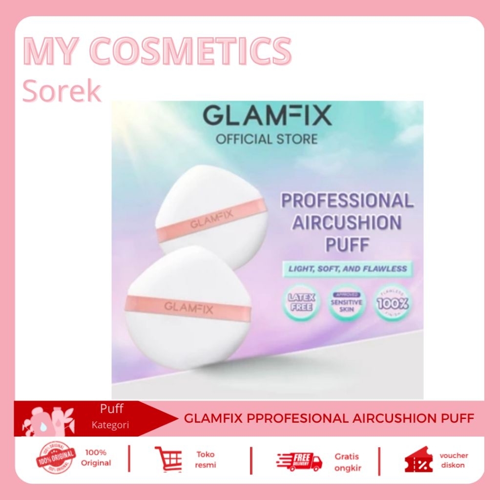 [100%ORIGINAL] GLAMFIX PUFF SERIES