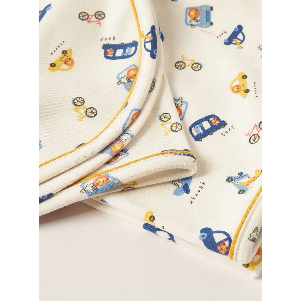 BABYSH*P - PRINTED RECEIVING BLANKET