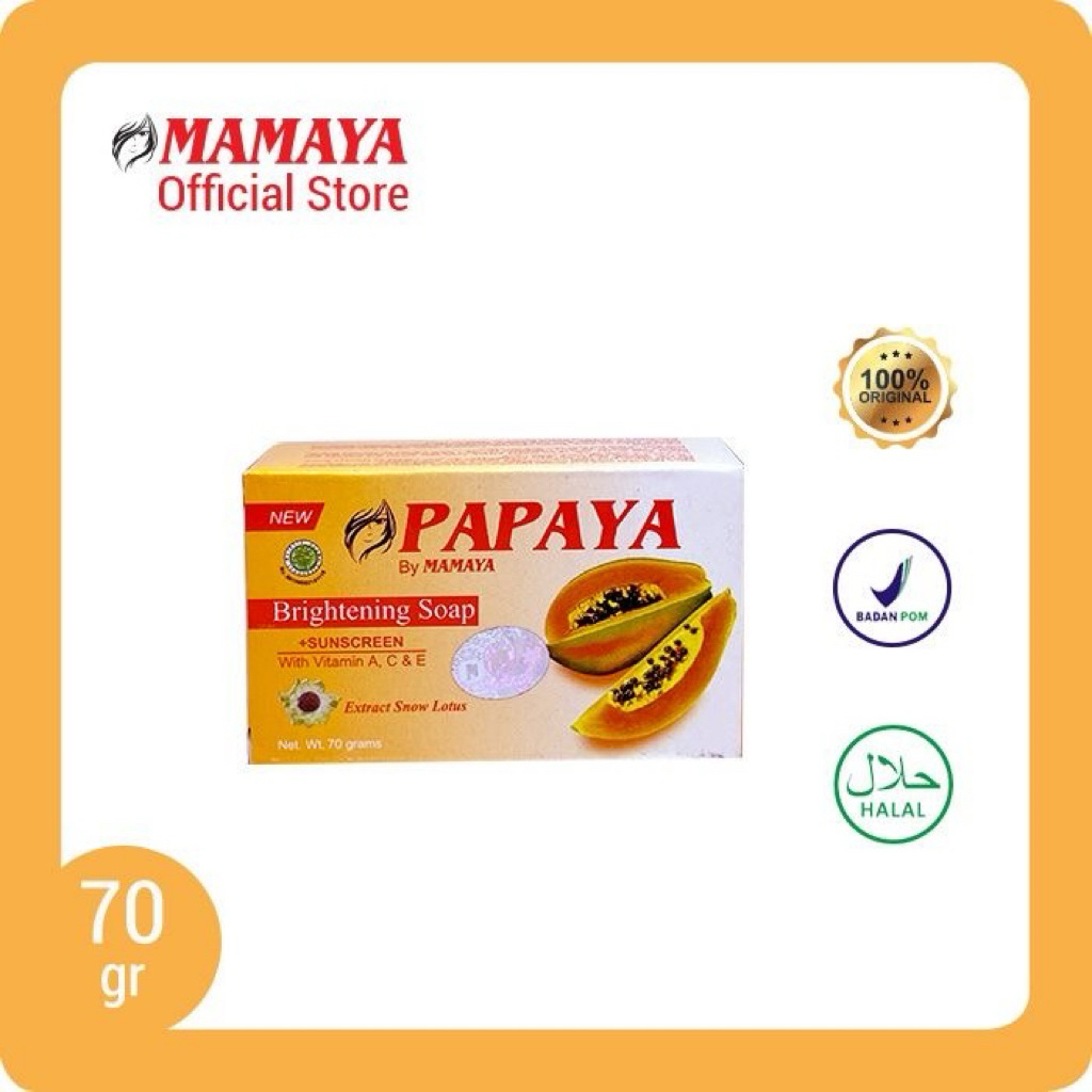 SABUN PEPAYA 70gr