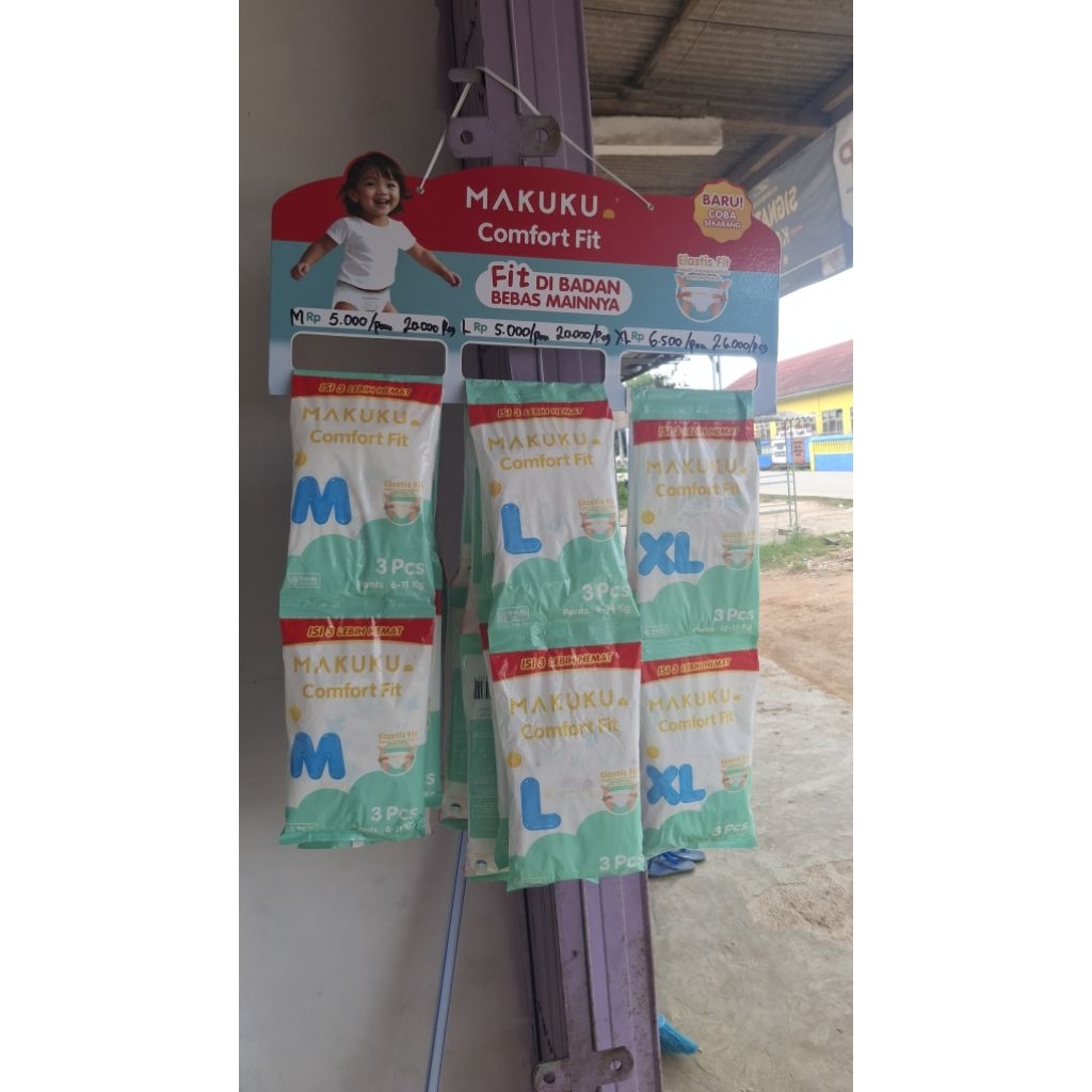 pempes renceng / diapers ecer
