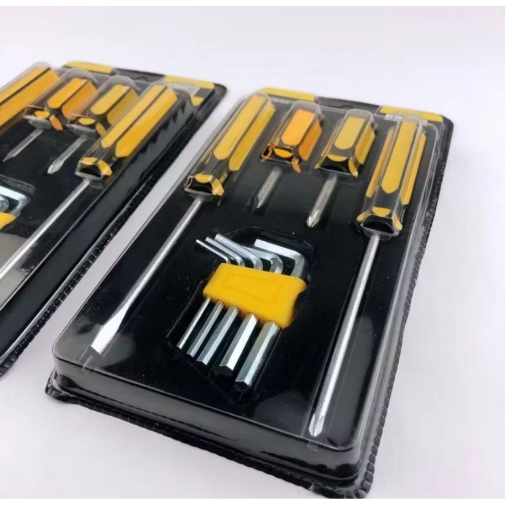 Set Paket Obeng Kunci L Tools 9pcs
