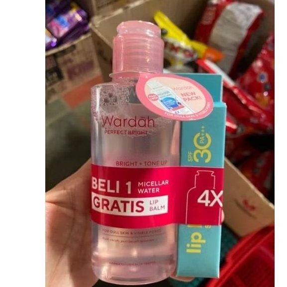 Wardah micellar + lip spf