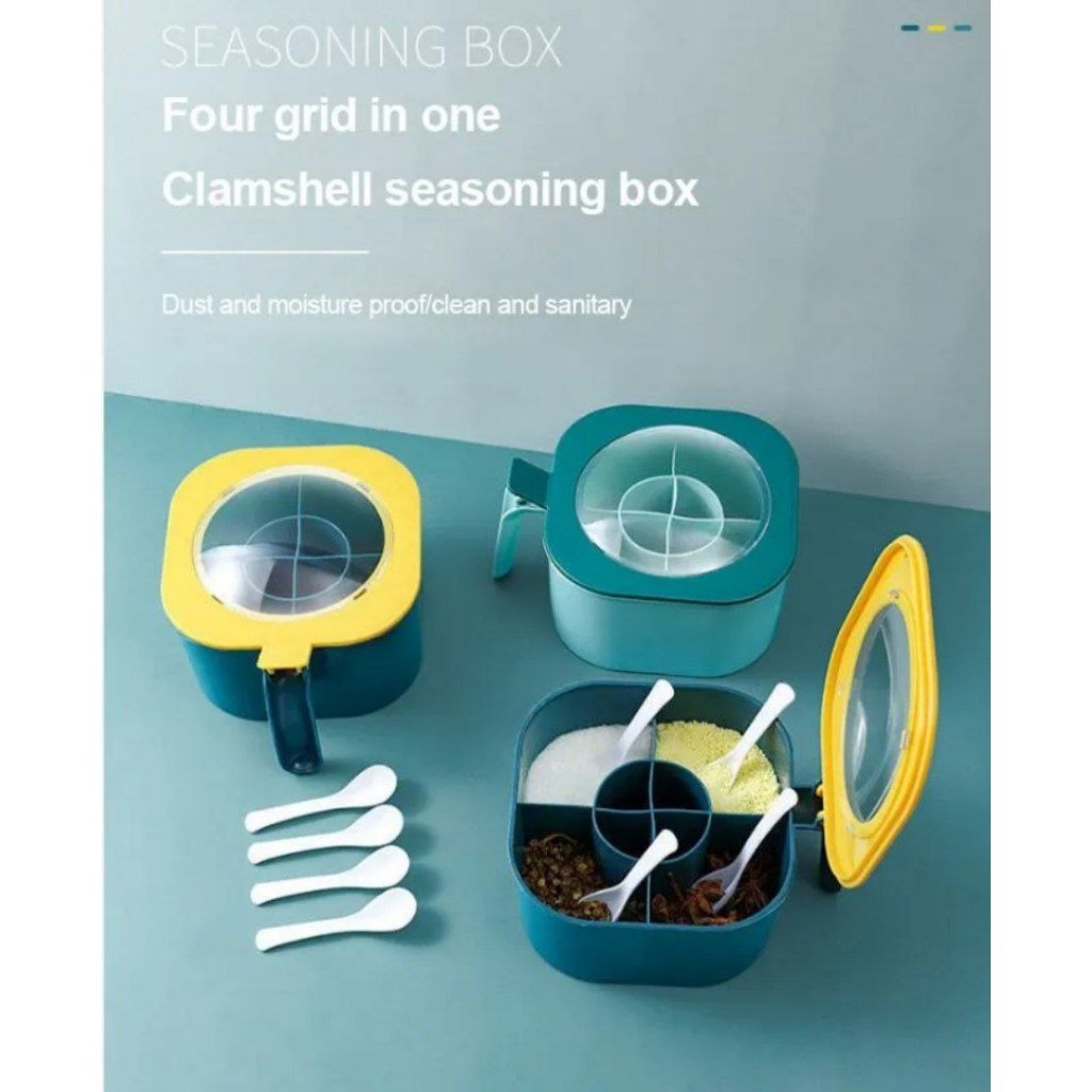 4-in-1 Large Capacity Spice Box Set