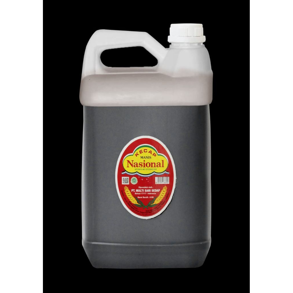 Kecap Nasional Jerigen 6 Kg x 2
