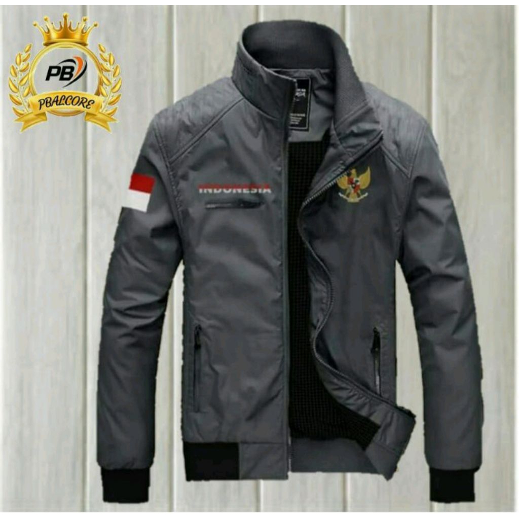 JAKET WP GARUDA ABU