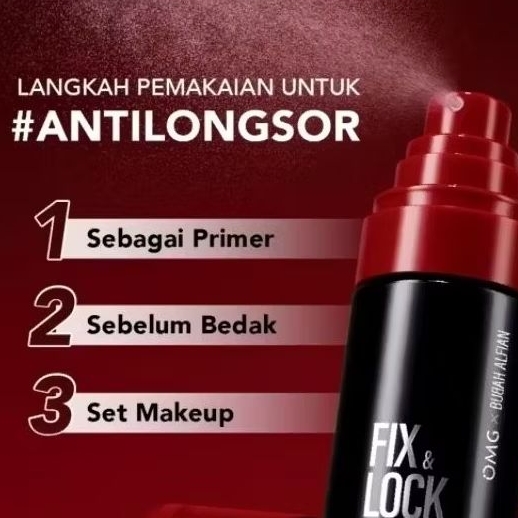 OMG FIX & LOCK MATTE SETTING SPRAY 24H LONGLASTING