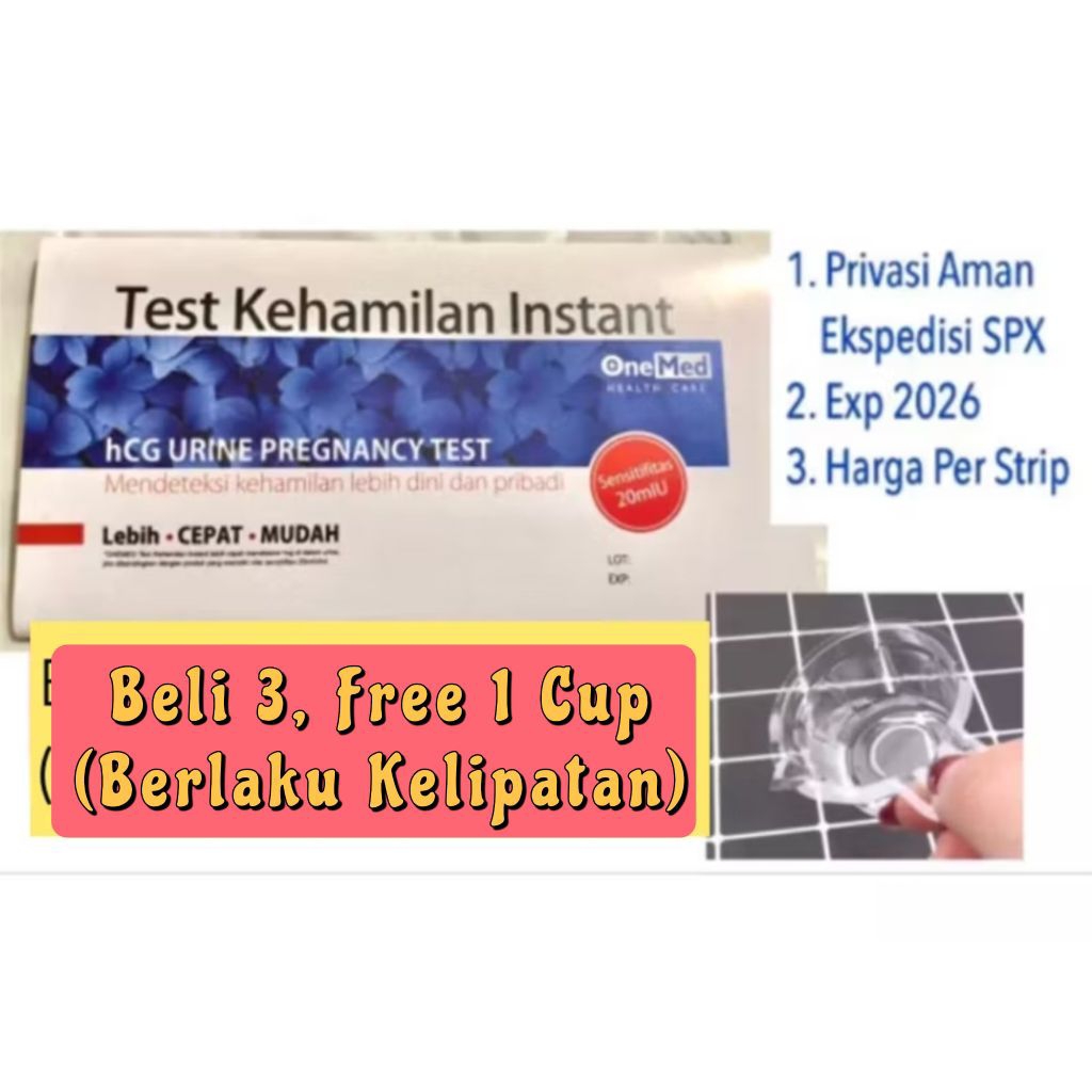 Onemed Strip Test Alat Tes Kehamilan