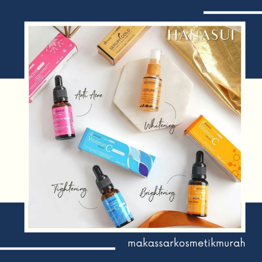 COD Hanasui serum Halal sertified by MUI