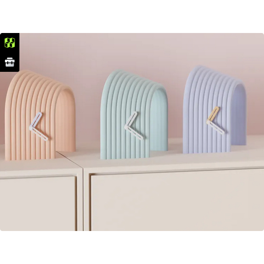 Desktop clock for Bambu clock kit