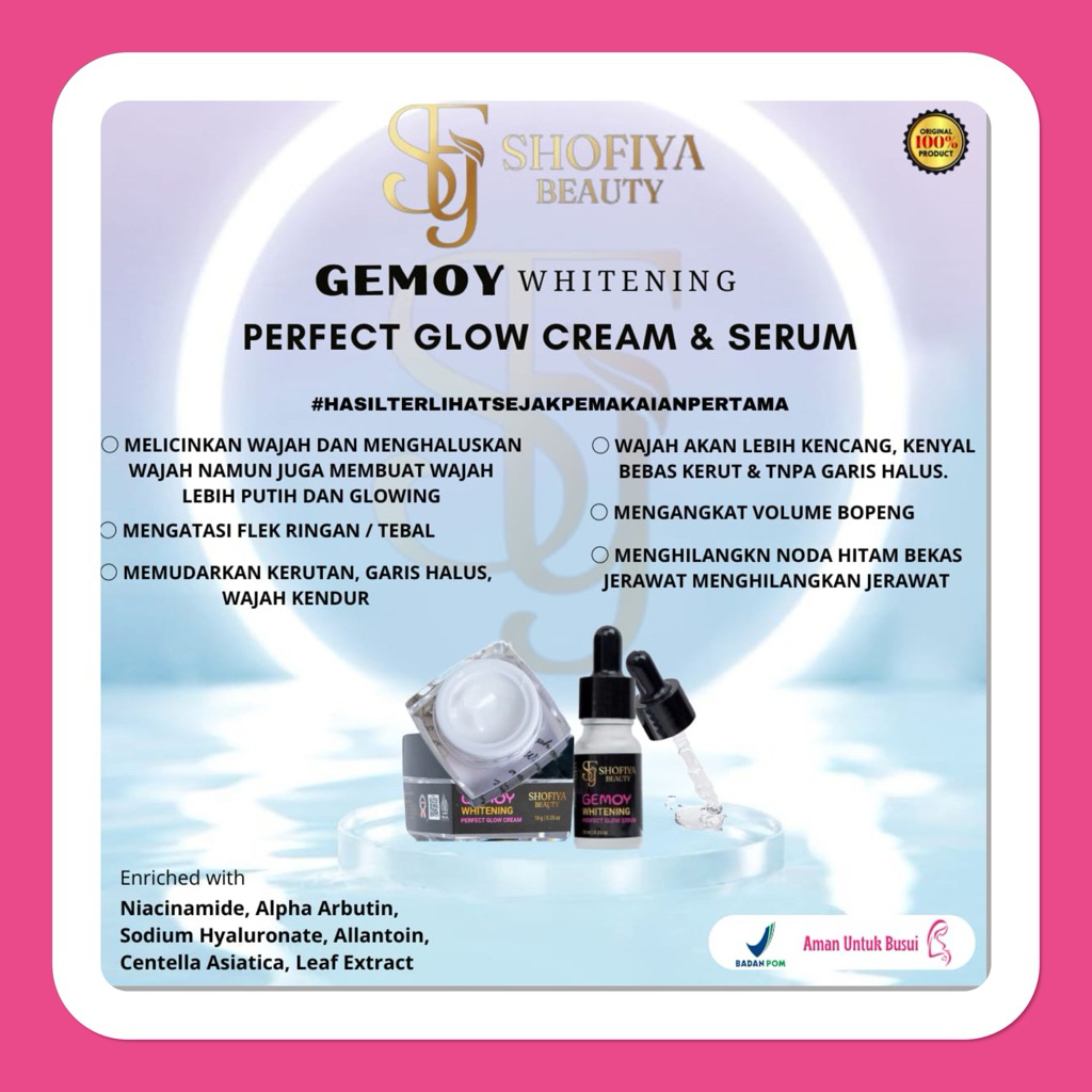 CREM + SERUM GEMOY GLOW
