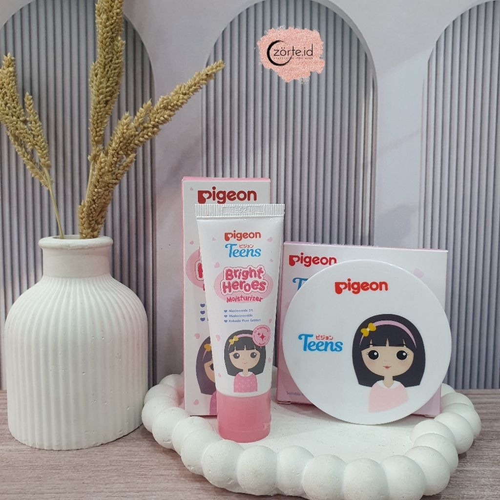 [ PIGEON ] Paket Compact + Moist 20ml