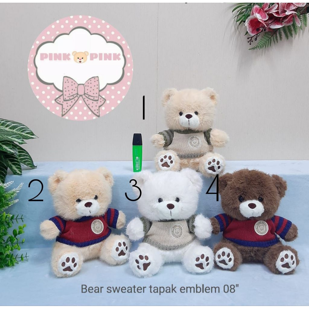 Boneka Beruang Teddy Bear Tapak