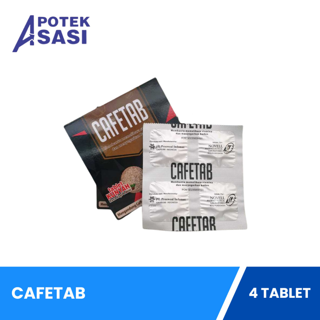 Cafetab Strip - Isi 4 Tablet