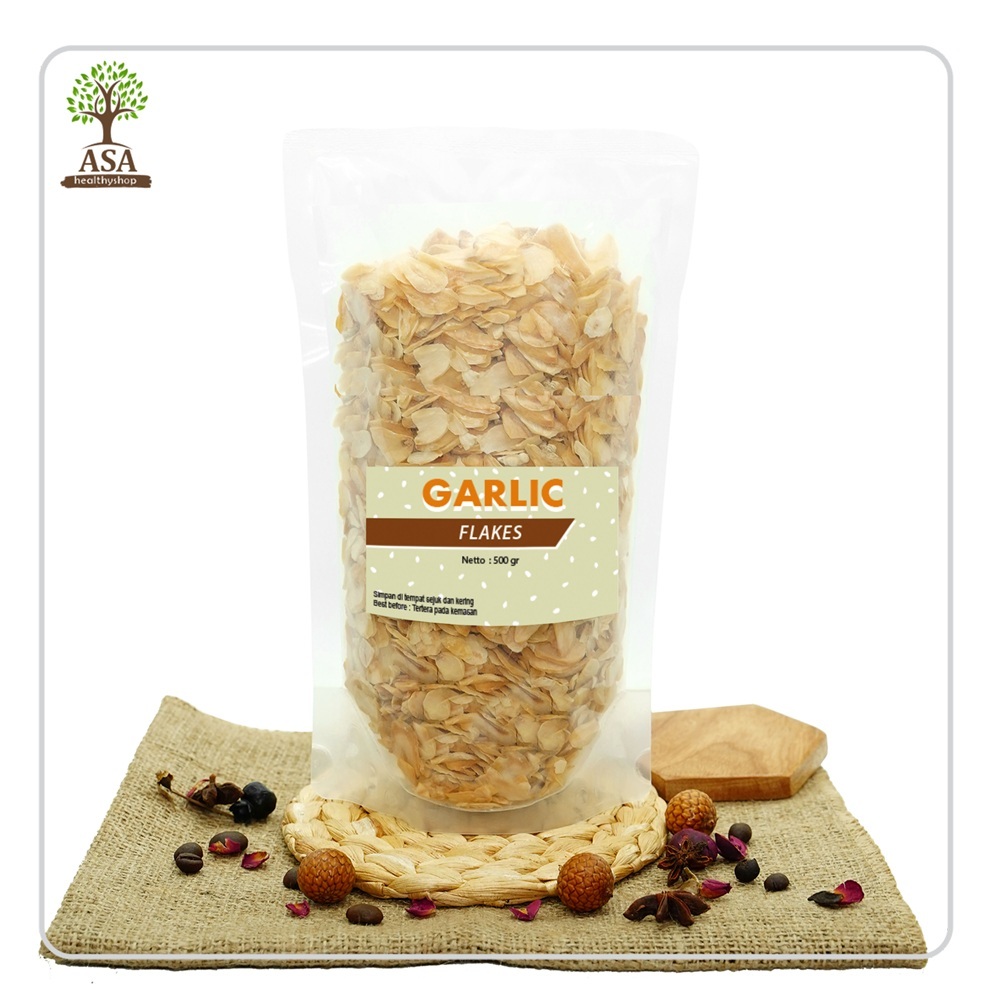 Diskon GARLIC FLAKES 500 GRAM