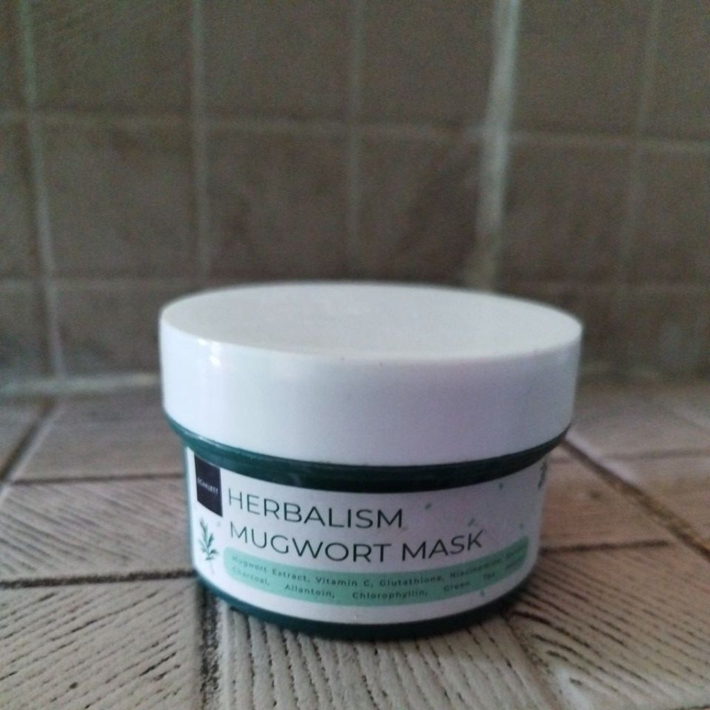 Herbalism mugwort mask