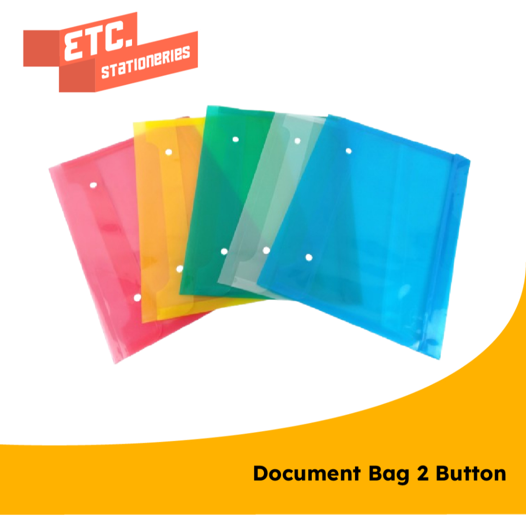 Dataflex Document Bag 2 Button & Spine / Map 2 Kancing [1 PCS]