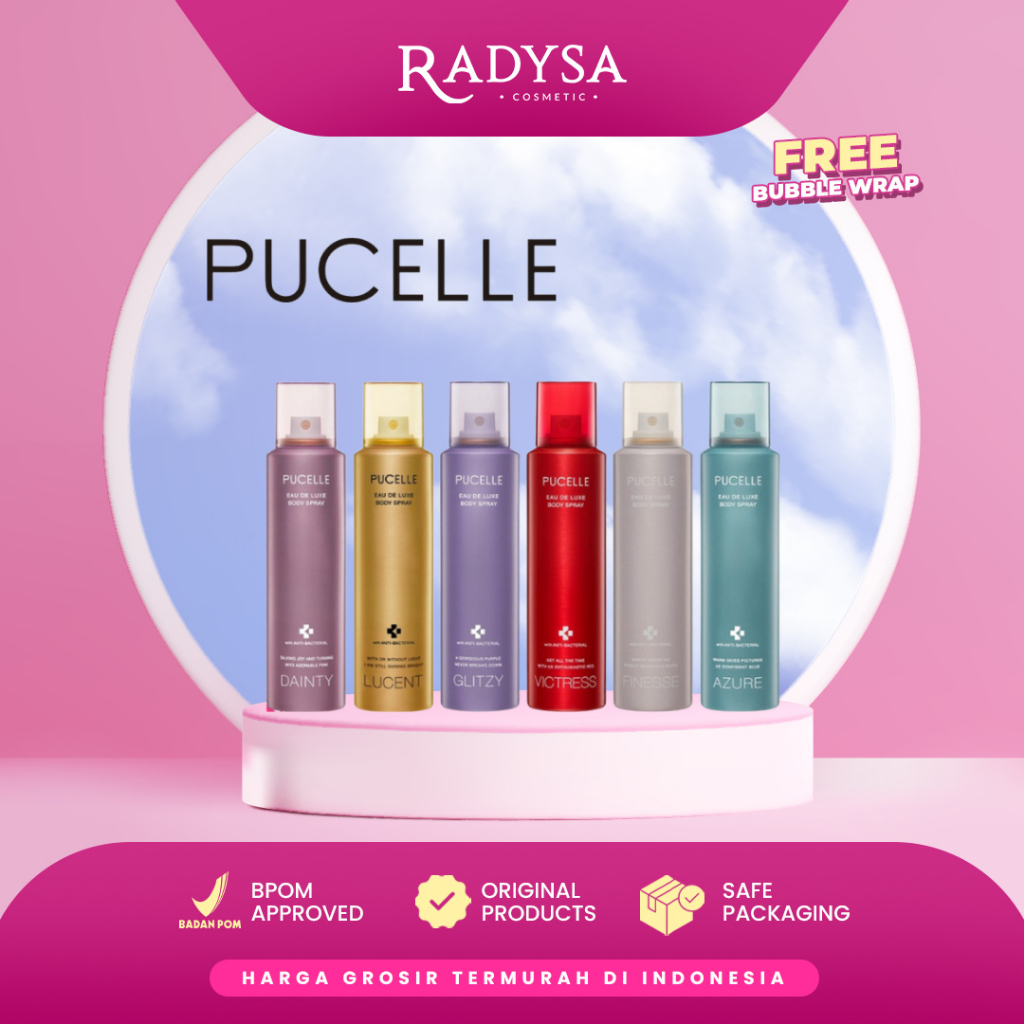 𝐑𝐀𝐃𝐘𝐒𝐀 - Pucelle Eau De Luxe Body Spray 150ml