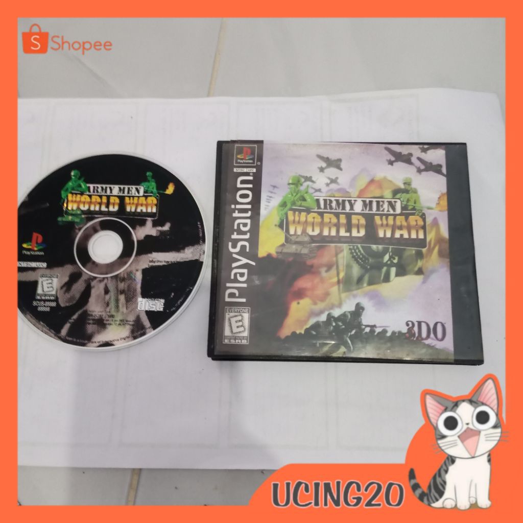 army men world war kaset PS1