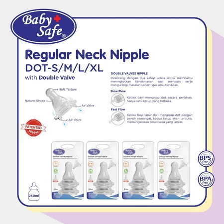 Babysafe Dot Slim Neck M.L.XL / Dot bayi