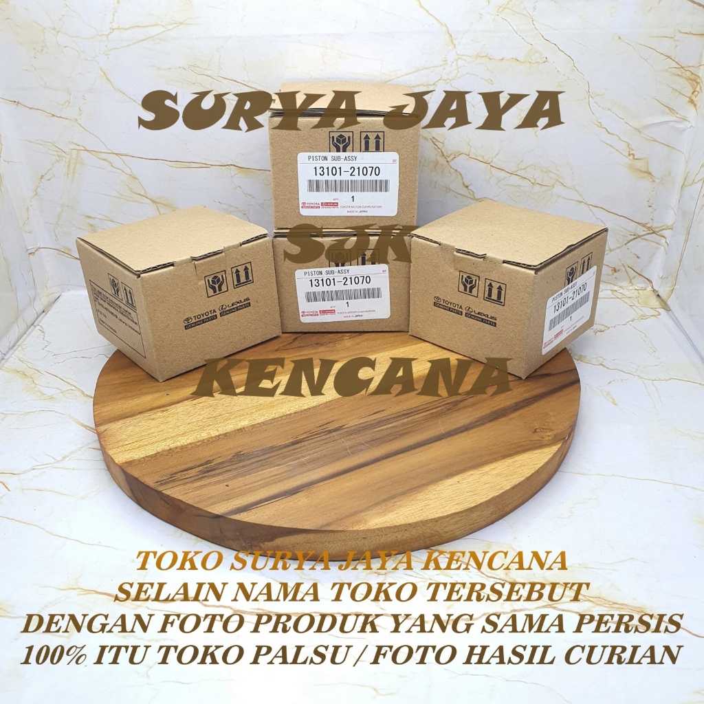 SEHER STD PISTON STD VIOS 1SET 4PCS