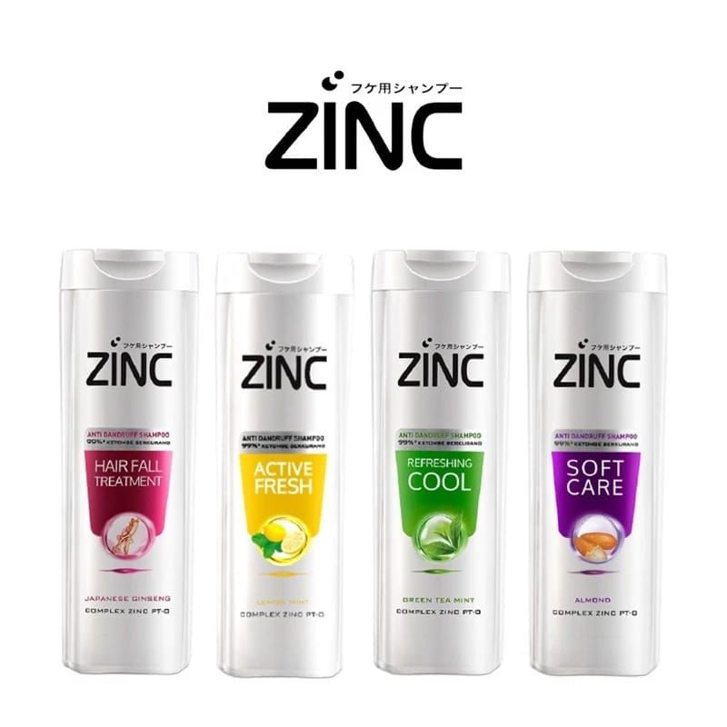 ZINC Shampoo 170 ml All Variant