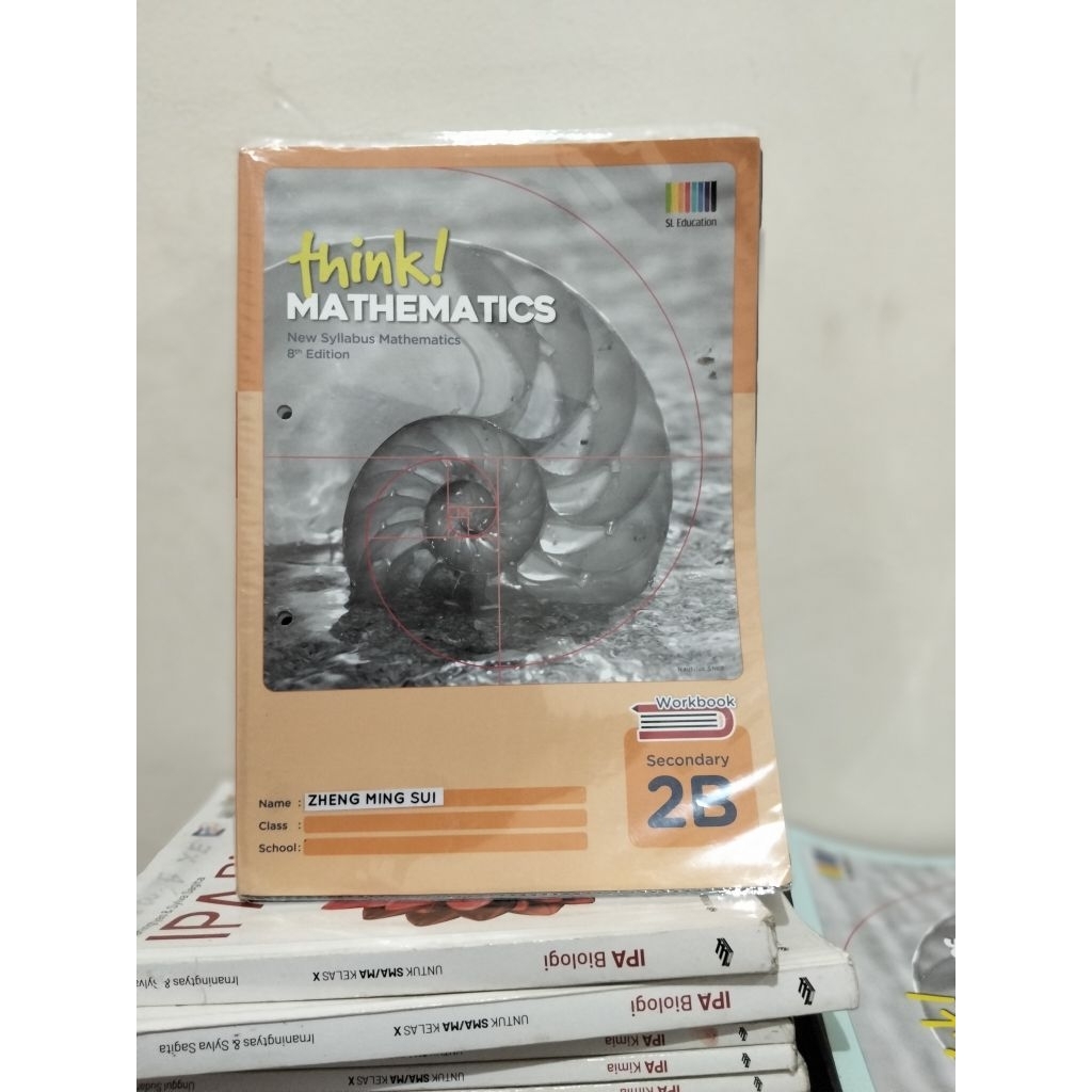 THINK MATHEMATICS WORKBOOK SECONDARY 2B