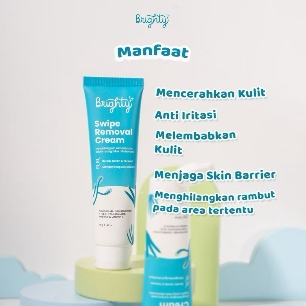 Brighty Swipe Removal Cream 40gr