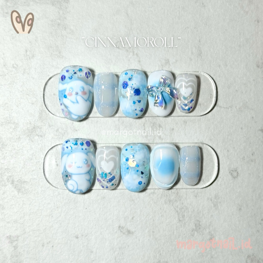 CINNAMOROLL PRESS ON NAILS