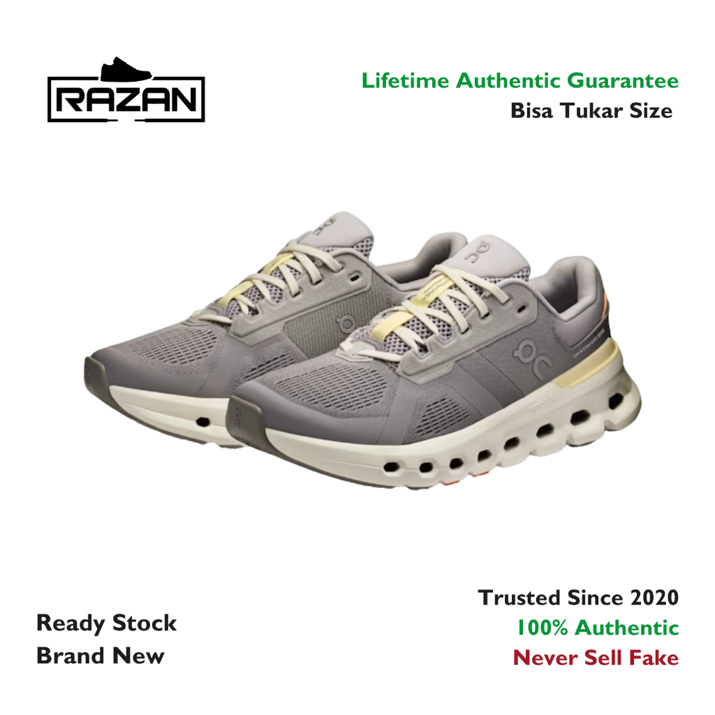 ON Cloudrunner 2 Lilac Ivory (W) 100% Authentic Original