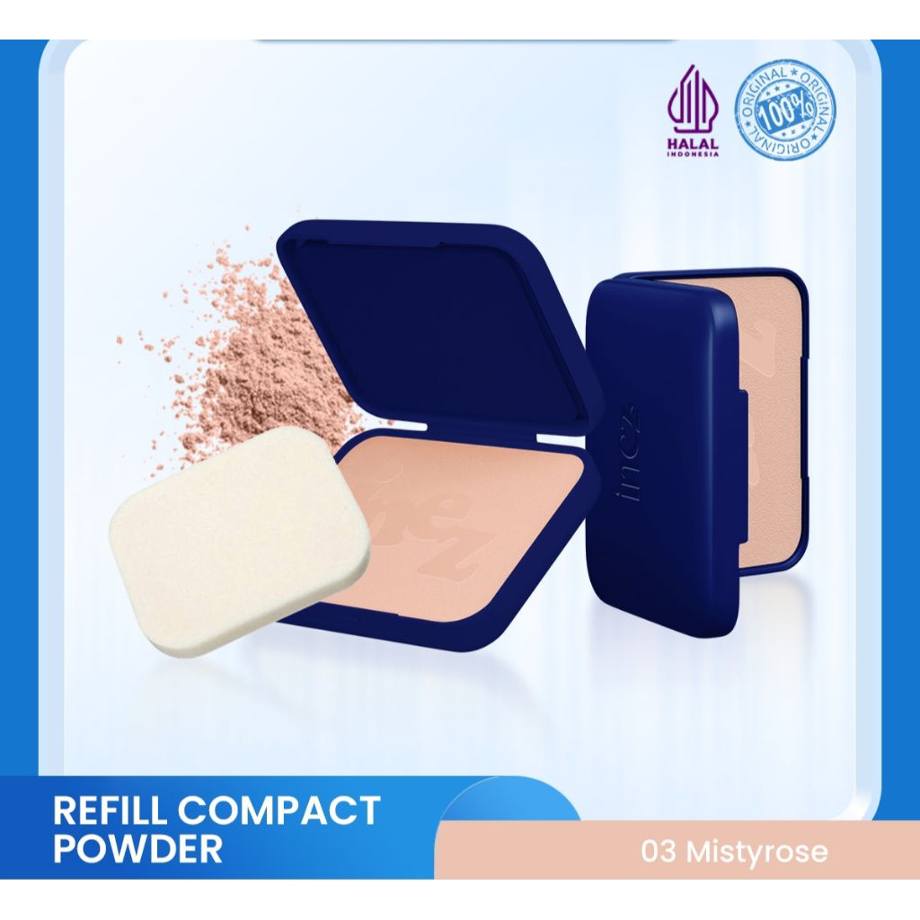 Inez Refill Compact powder Ivory (09)