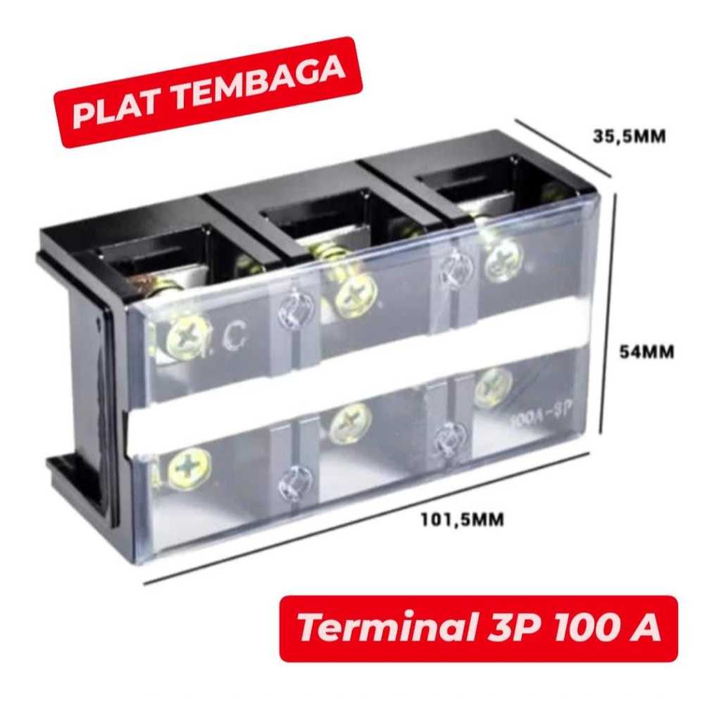 Terminal Block 100A 3P (TC 1003)