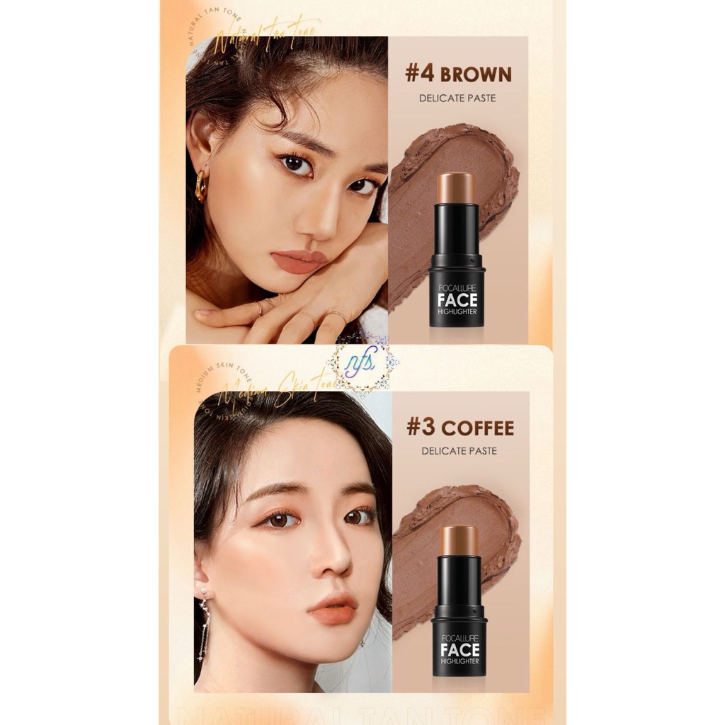 Focallure highlighter & contour