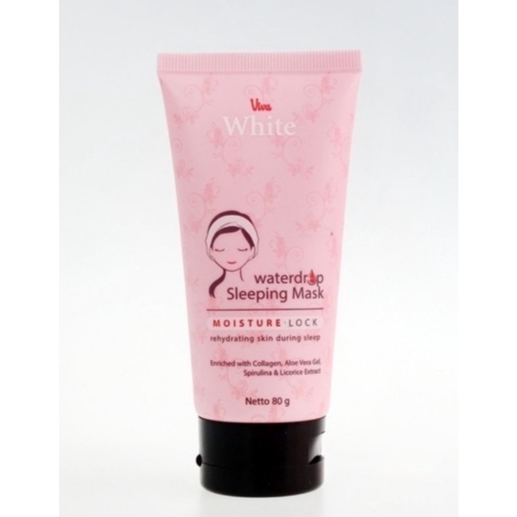 VIVA WHITE WATERDROP SLEEPING MASK 80GR