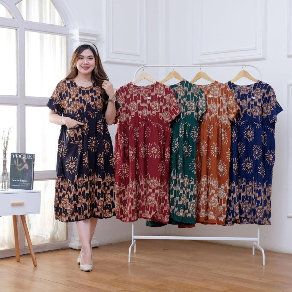 3pcs DASTER MADU BAHAN RAYON TEBAL