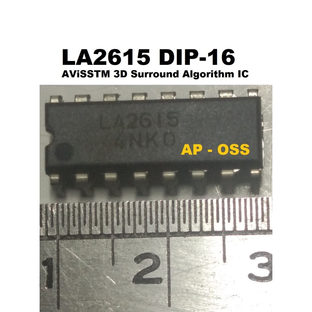 LA2615 DIP-16 AViSSTM 3D Surround Algorithm IC