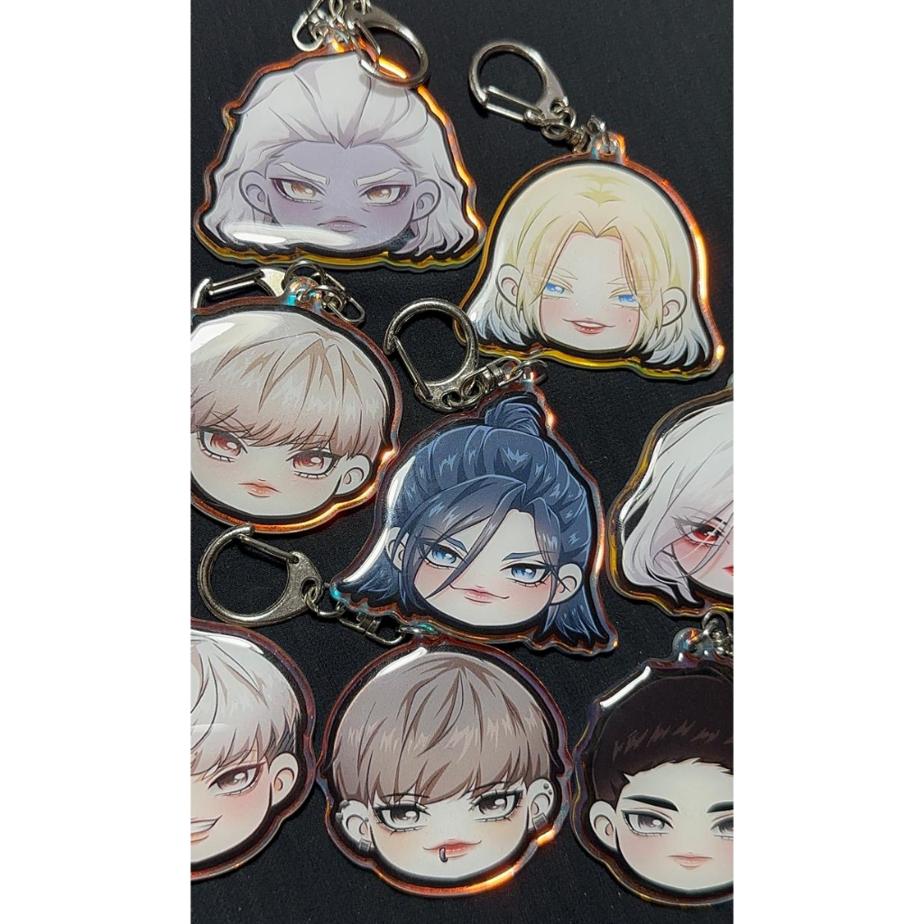 Eleceed Keychain Holo Iridescent Epoxy