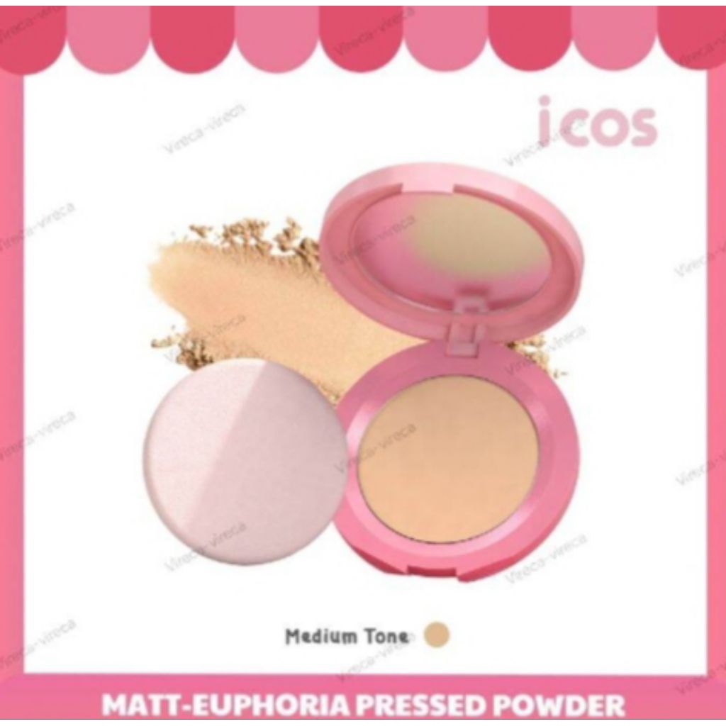 Matt-Euphoria pressed powder-Medium Tone