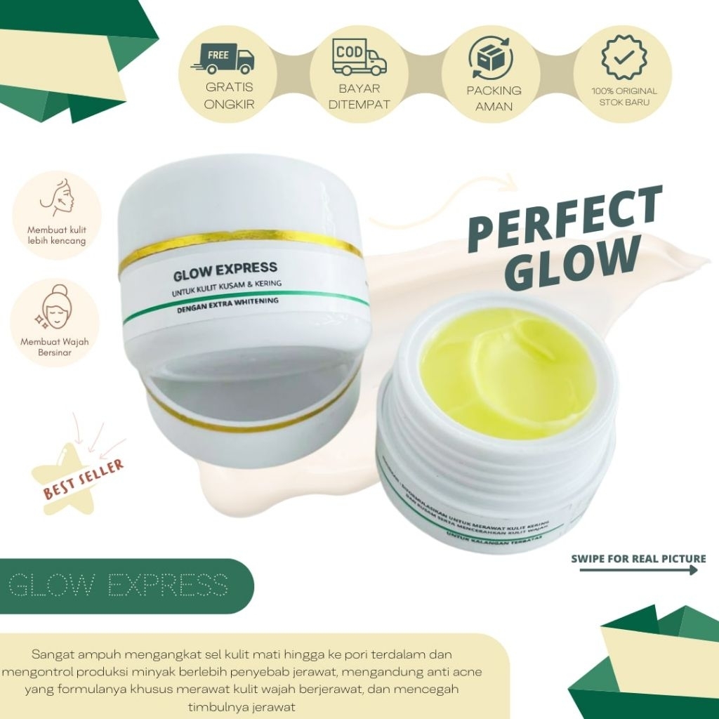 krim malam GLOW EXPRESS