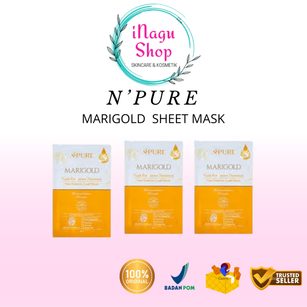 Npure Marigold Sheet Mask