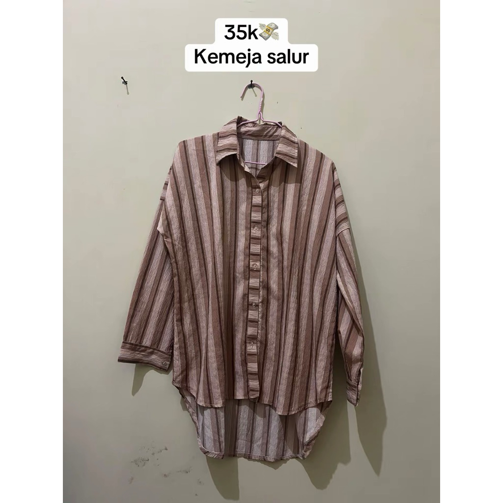 Preloved kemeja salur