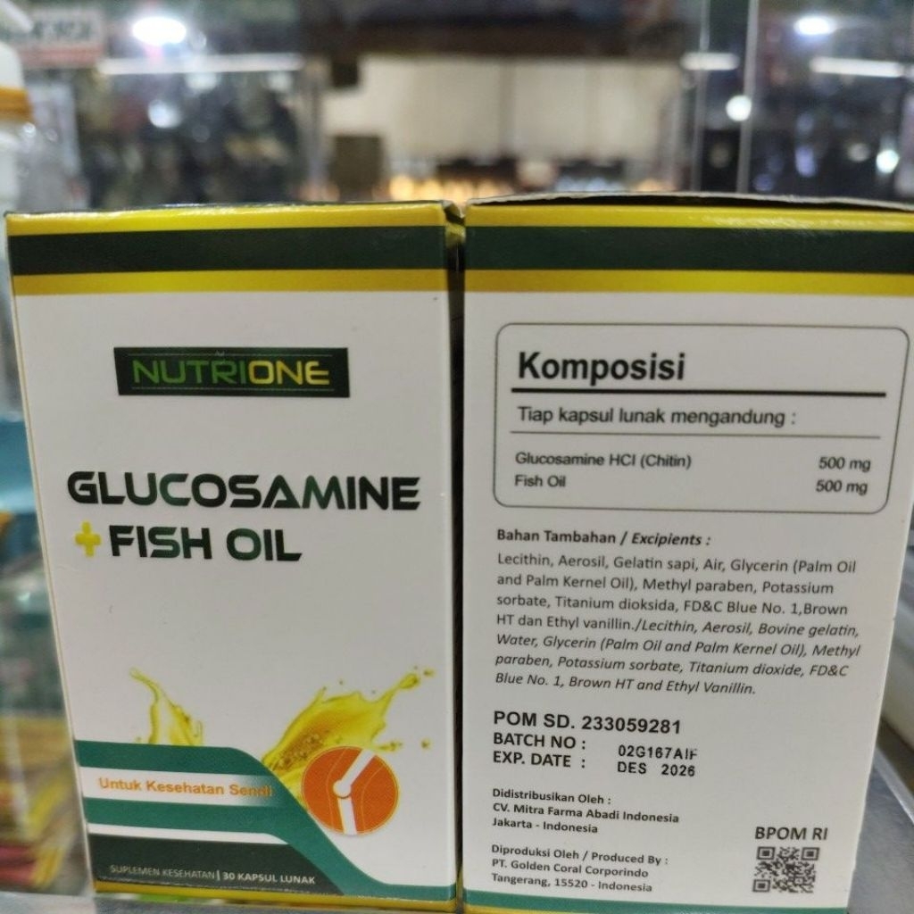 Nutrione Glucosamine fish o