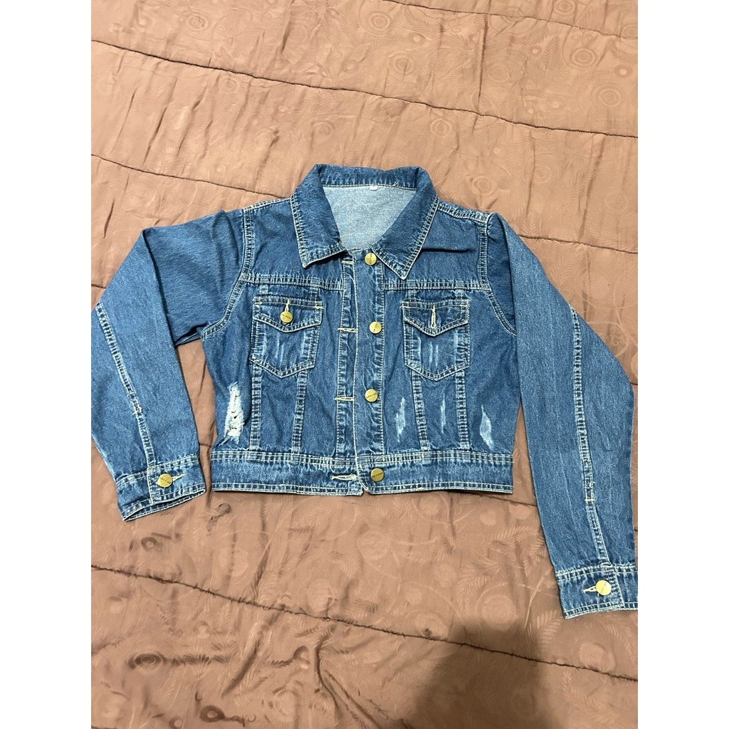 PL Crop Denim