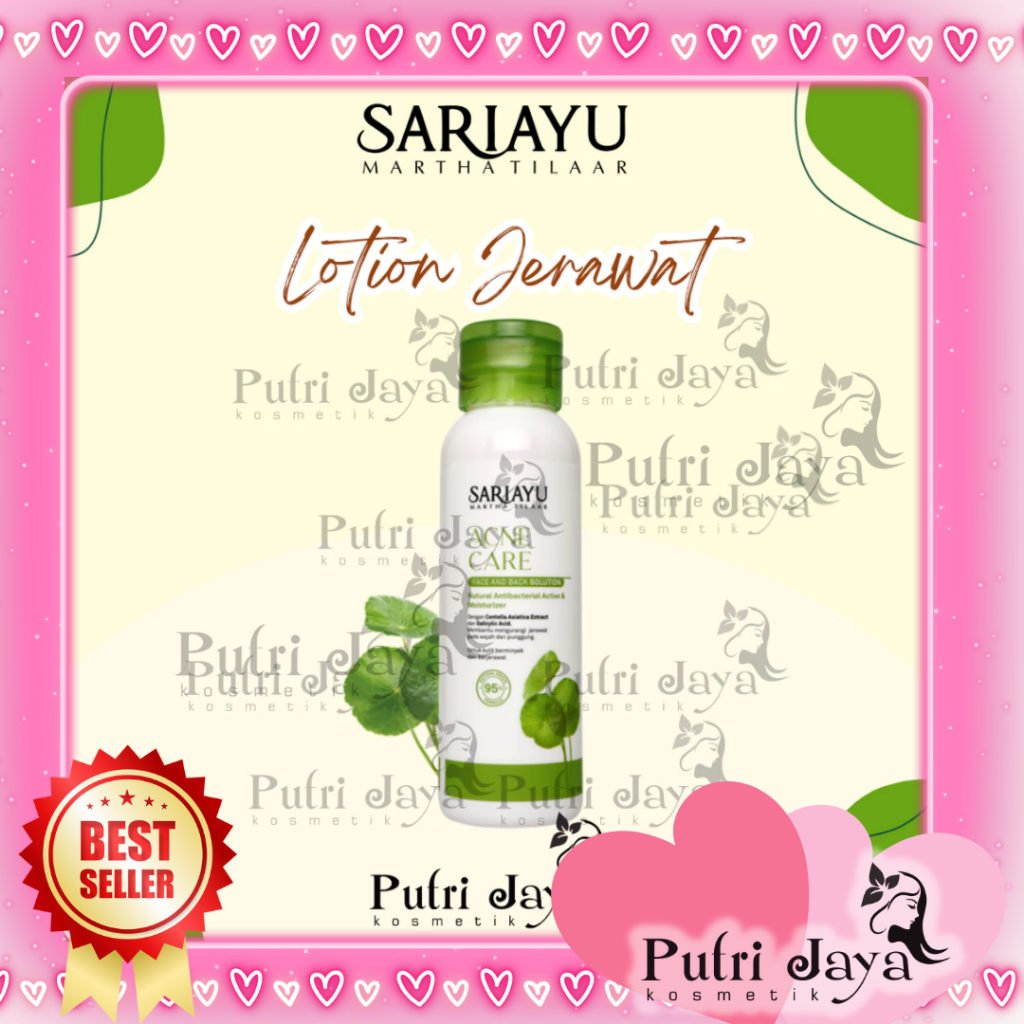 SARIAYU ACNE Face & Back Solution | Lotion.