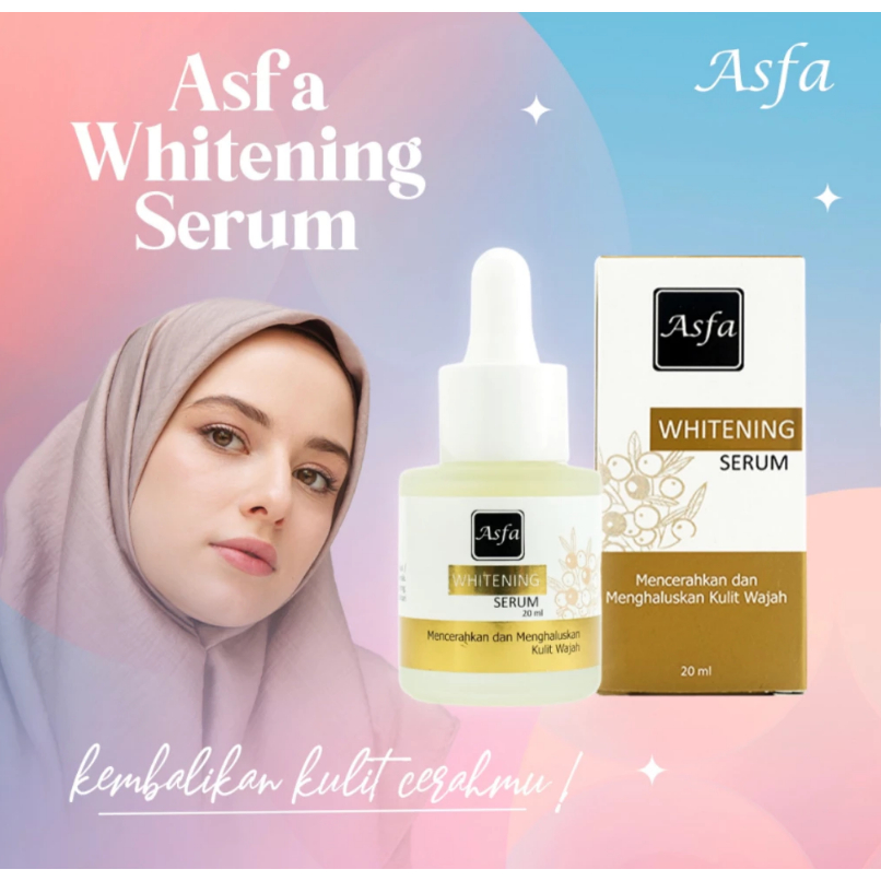Asfa Whitening Face Serum 20ml